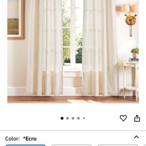 Linen Blend Curtains